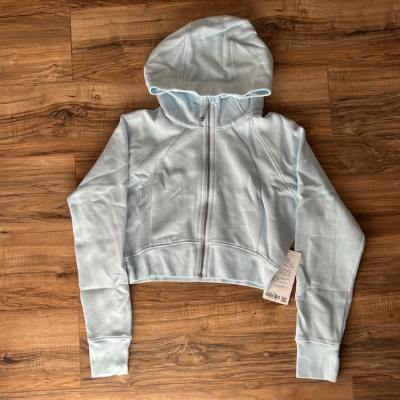 lululemon athletica Tops - NWT Lululemon Scuba Full Zip Cropped Hoodie Size 12
